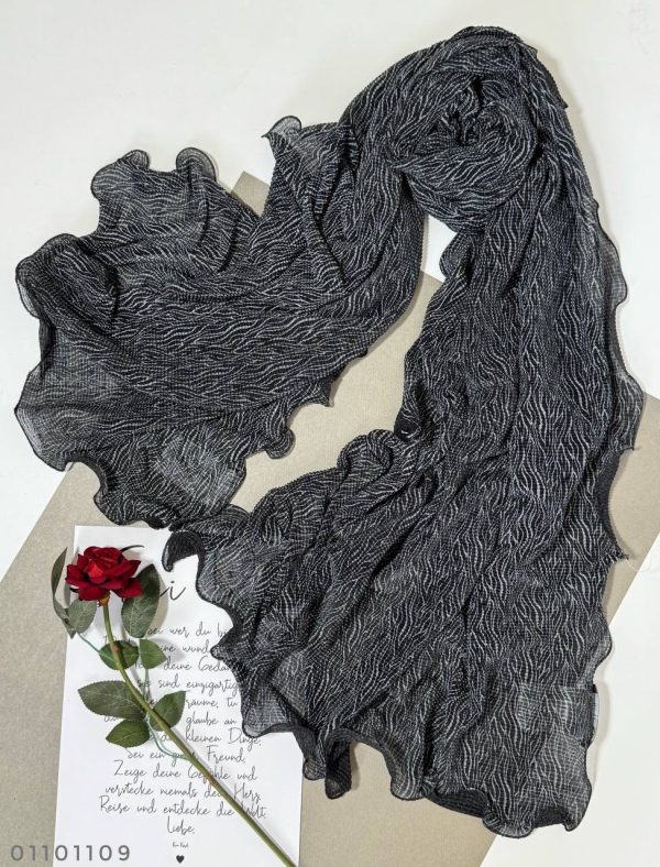 شال عروسکی لبه چین