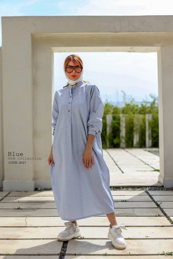 کفتان جلو بسته لینن