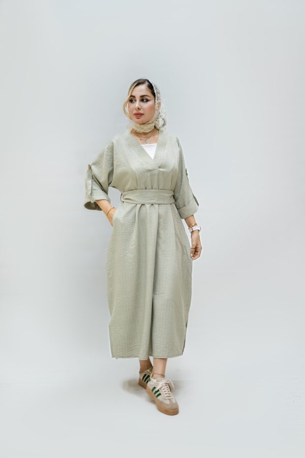 پیراهن صوفیا کمربندی